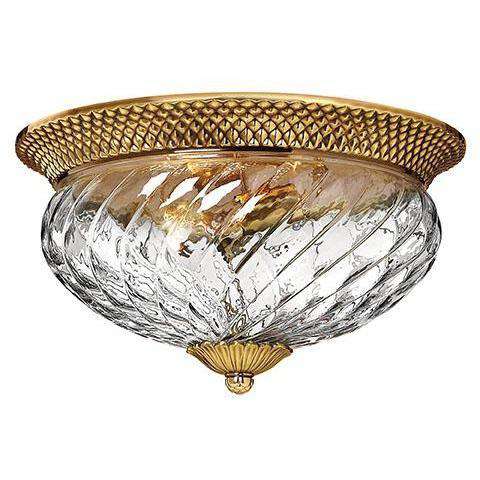 Hinkley Lighting, Bath Plantation Flush Mount Burnished Brass