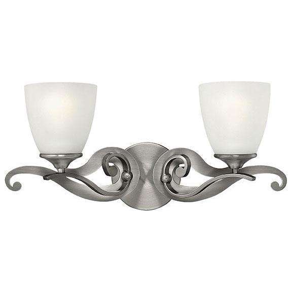 Hinkley Lighting, Bath Reese Bath Two Light Antique Nickel