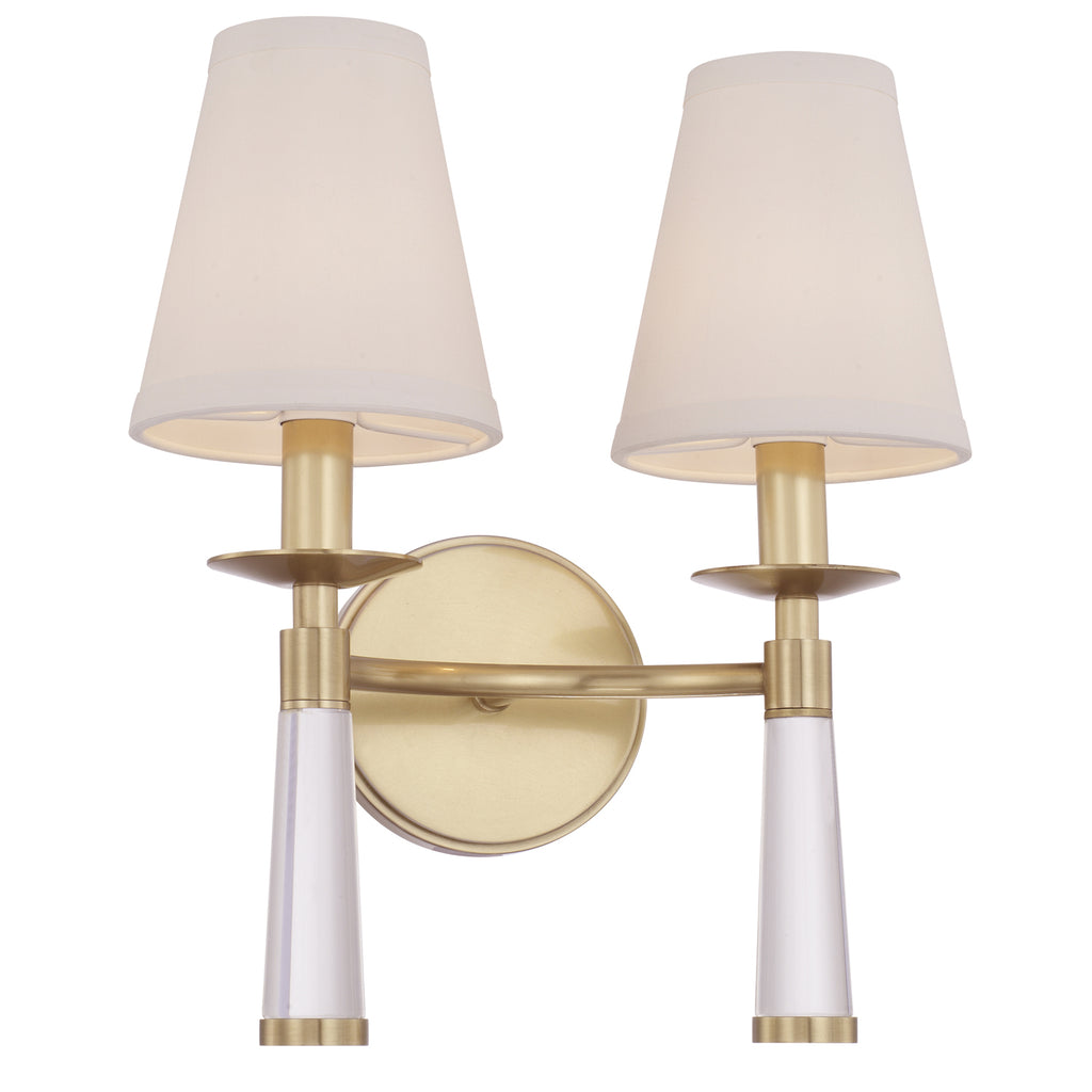 Crystorama Lighting Company, Baxter 2 Light Sconce