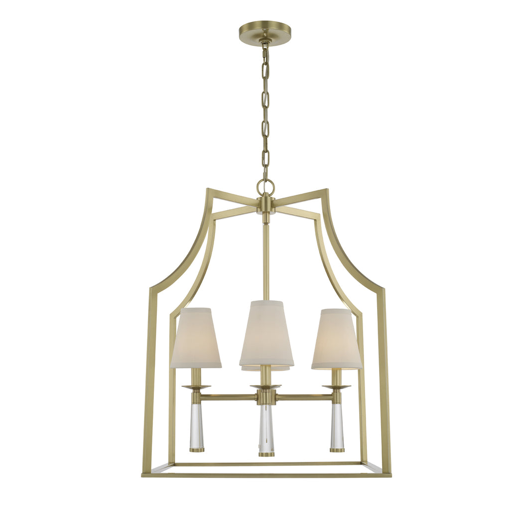 Crystorama Lighting Company, Baxter 4 Light Chandelier