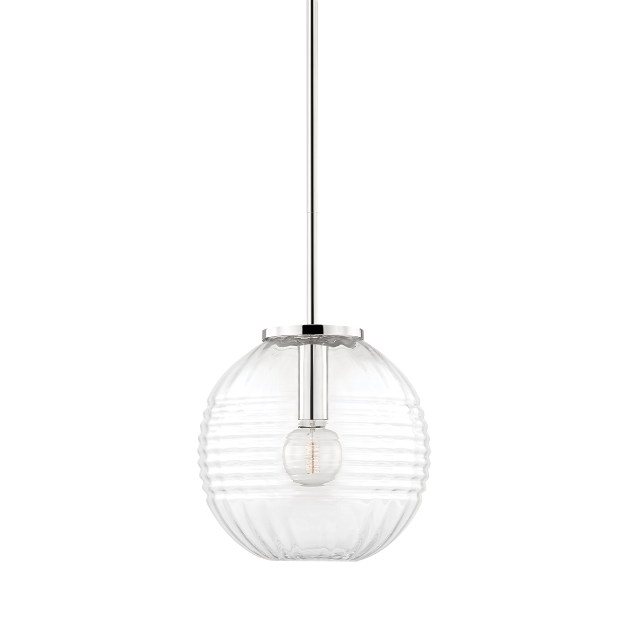 Hudson Valley, Bay Ridge 1 Light Small Pendant