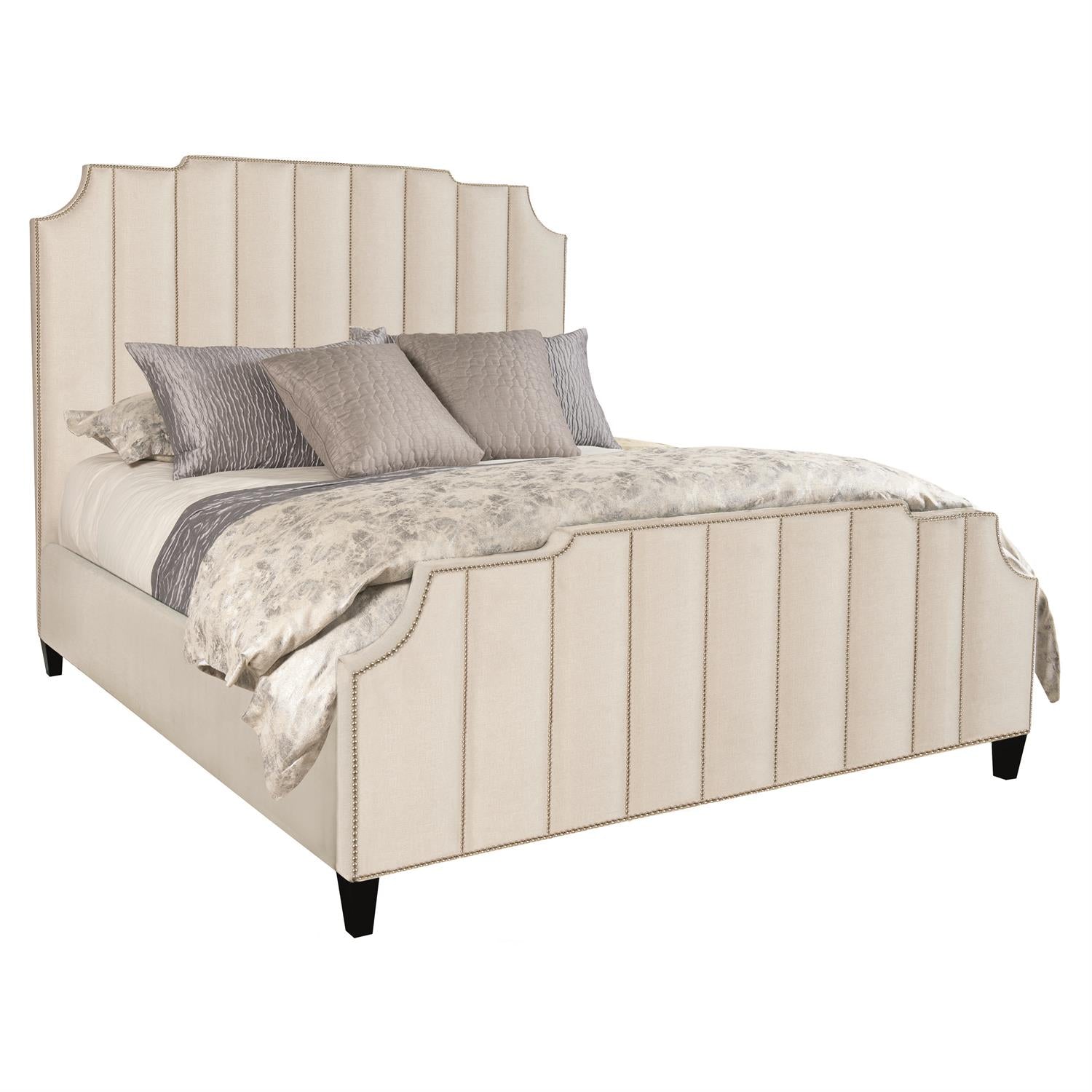 Bernhardt, Bayonne Fabric Panel Bed King