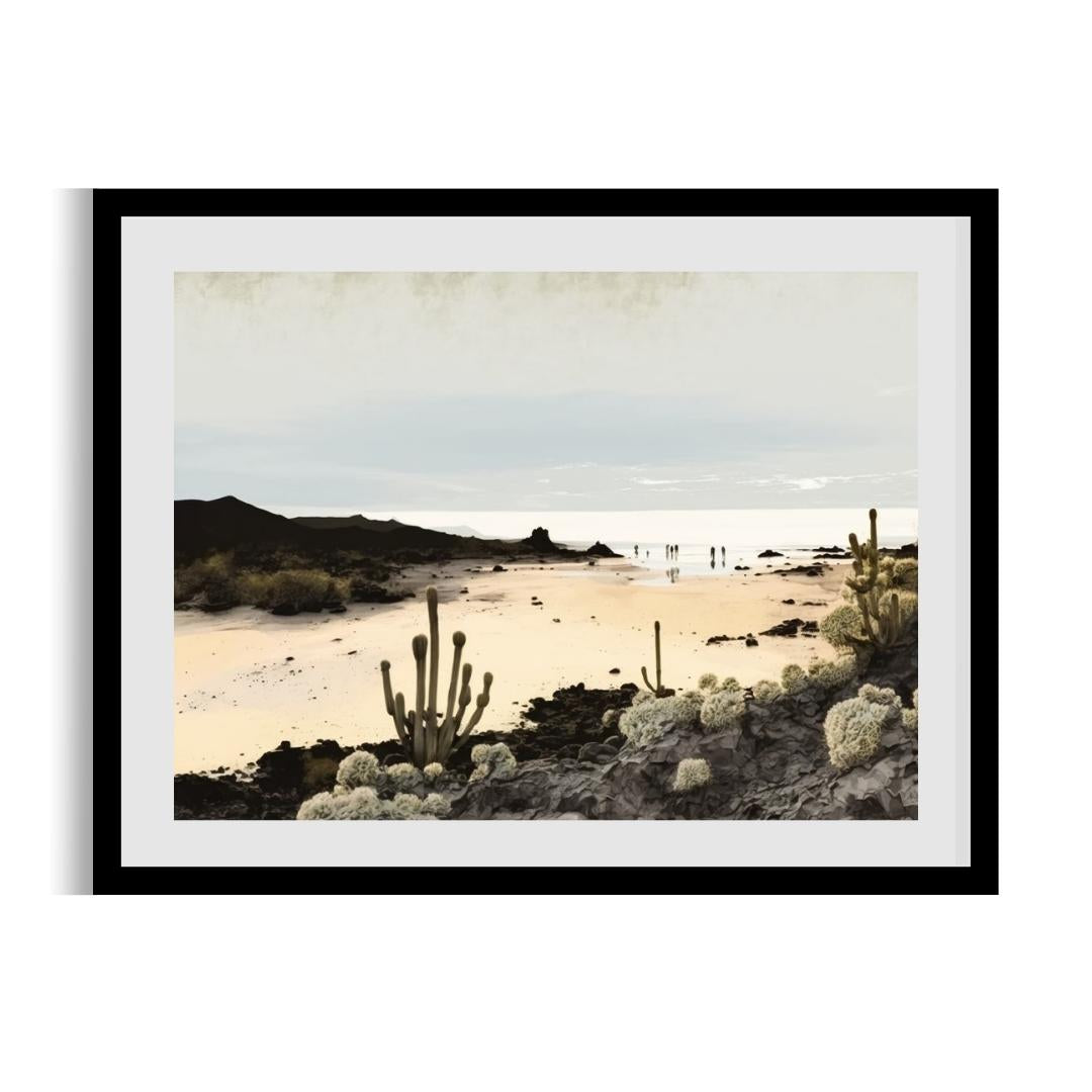 FASart, Beach Oasis: A Vibrant Day in Paradise- Limited Edition Print