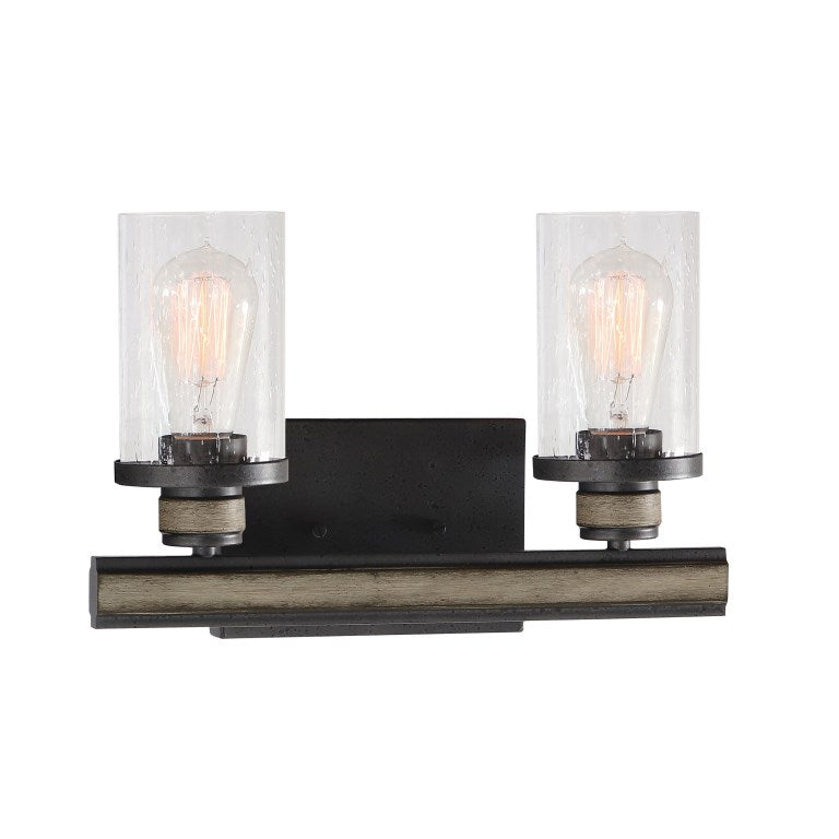 Elk Home, Beaufort 14'' Wide 2 - Light Vanity Light - Anvil Iron