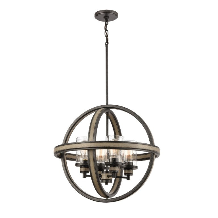 Elk Home, Beaufort 21'' Wide 4 - Light Chandelier