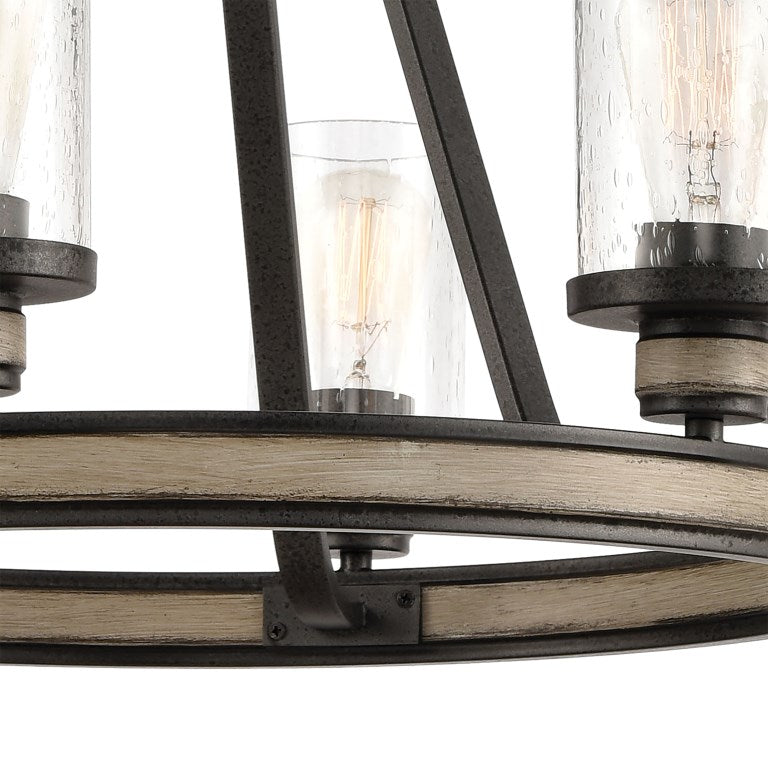 Elk Home, Beaufort 24'' Wide 6 - Light Chandelier