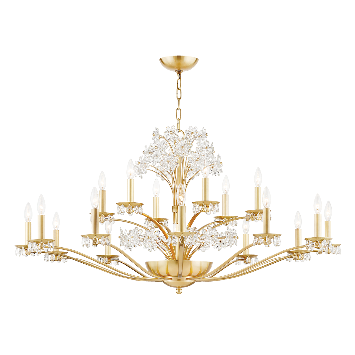 Hudson Valley, Beaumont 20 Light Chandelier