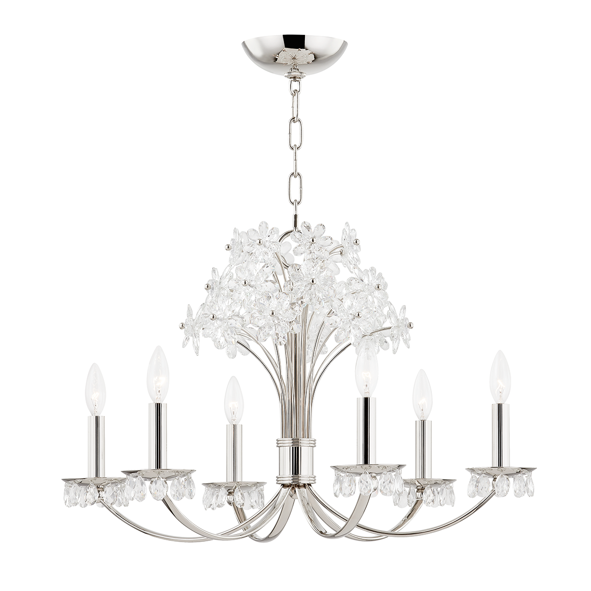 Hudson Valley, Beaumont 6 Light Chandelier