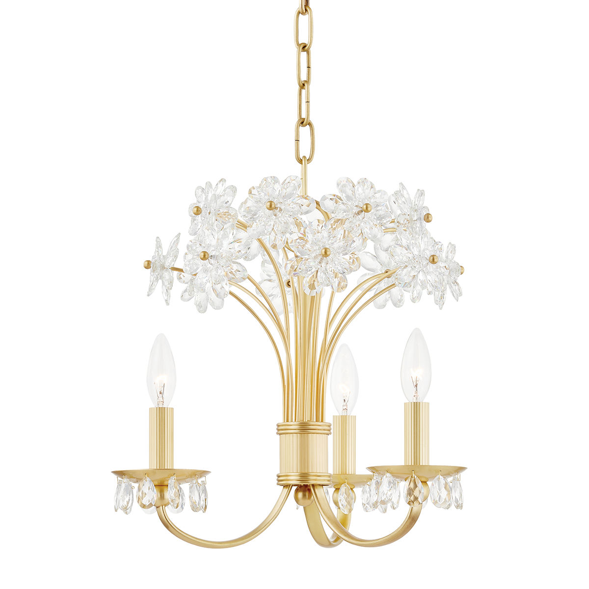 Hudson Valley, Beaumount 3 Light Chandelier