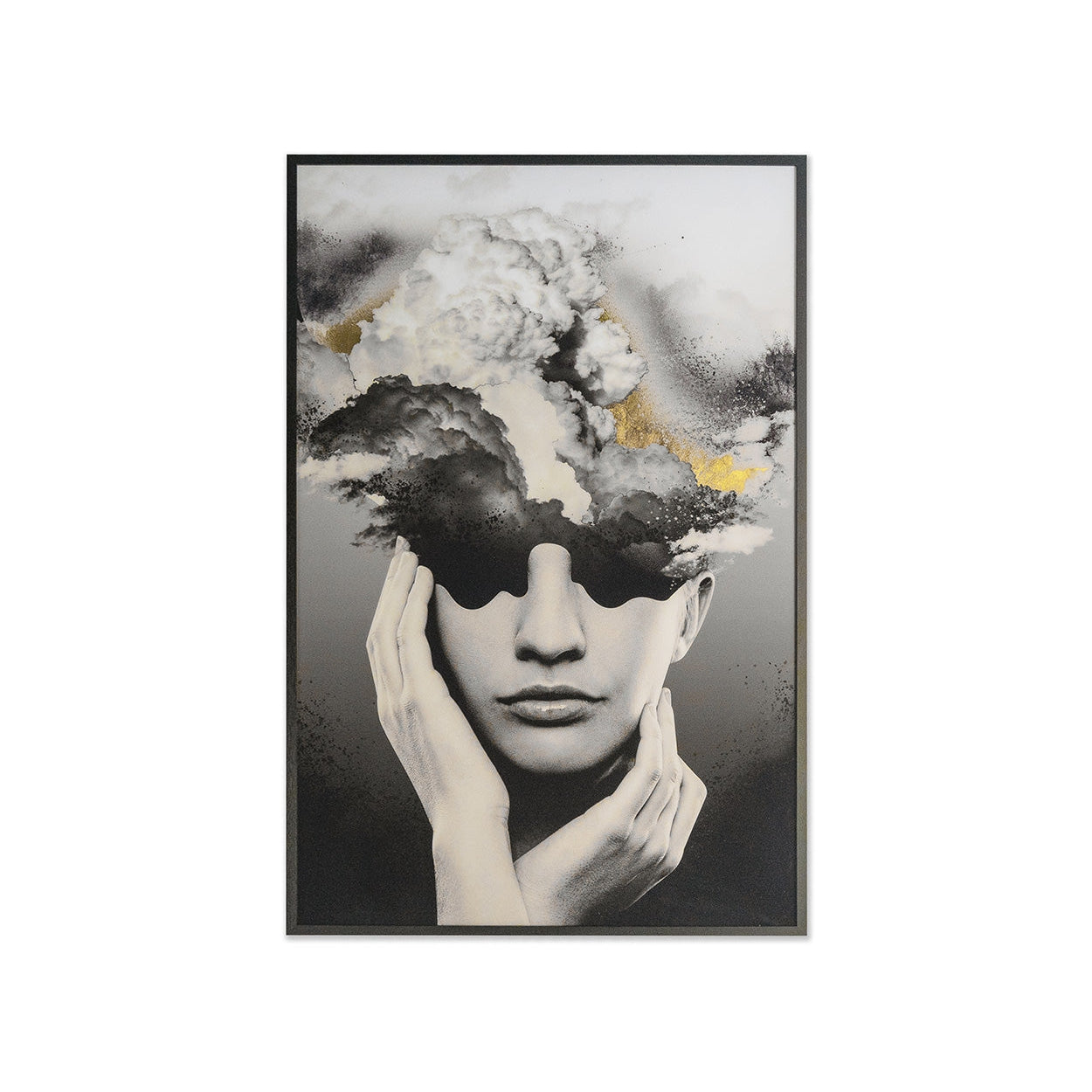 Sunpan, Beautiful Mind - 40" X 60" - Black Frame