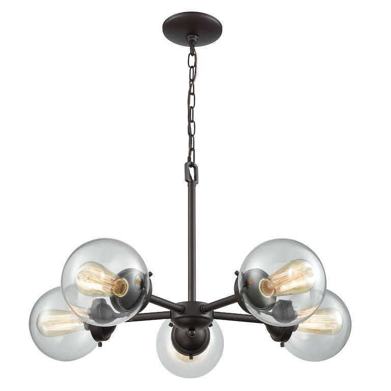 Elk Home, Beckett 26'' Wide 5 - Light Chandelier