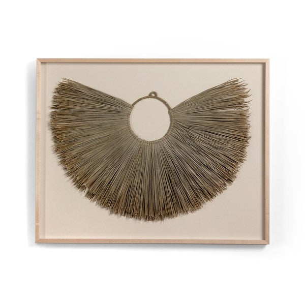 Four Hands, Beda Framed Seagrass Object