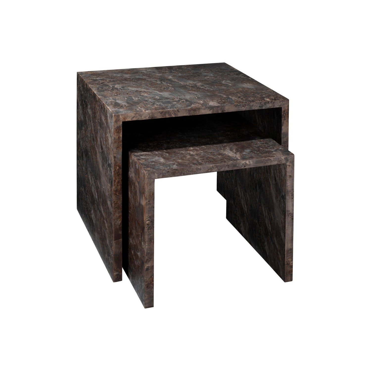 Jamie Young, Bedford Nesting Tables Charcoal (Set Of 2)