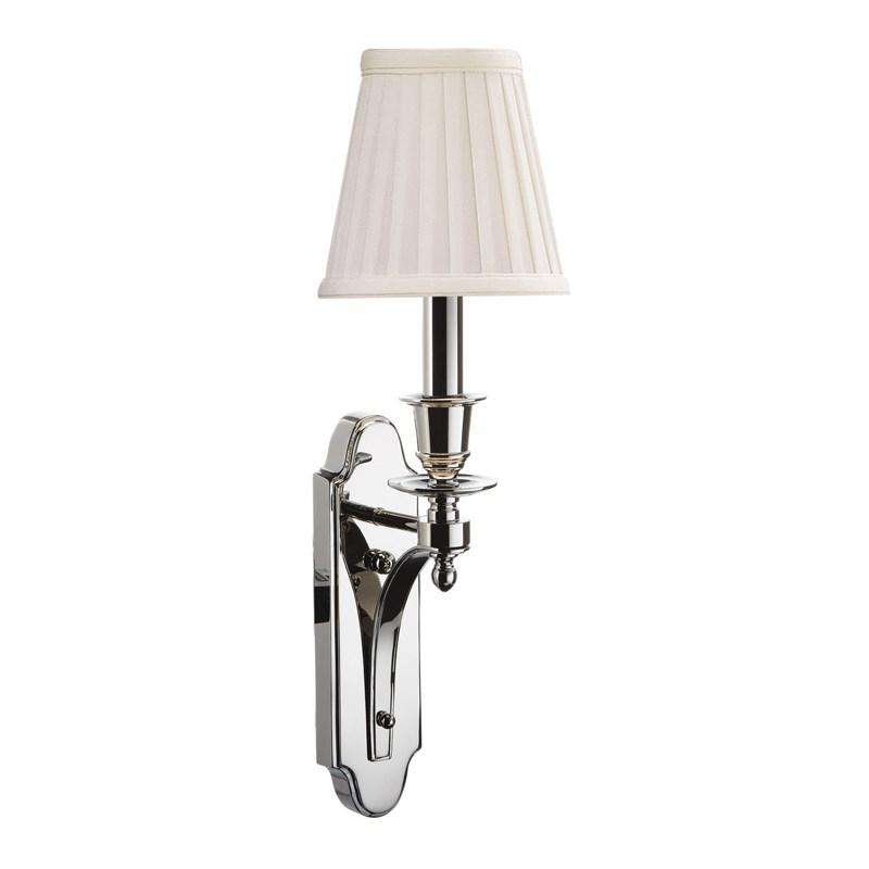 Hudson Valley, Beekman 1 Light Wall Sconce Polished Nickel