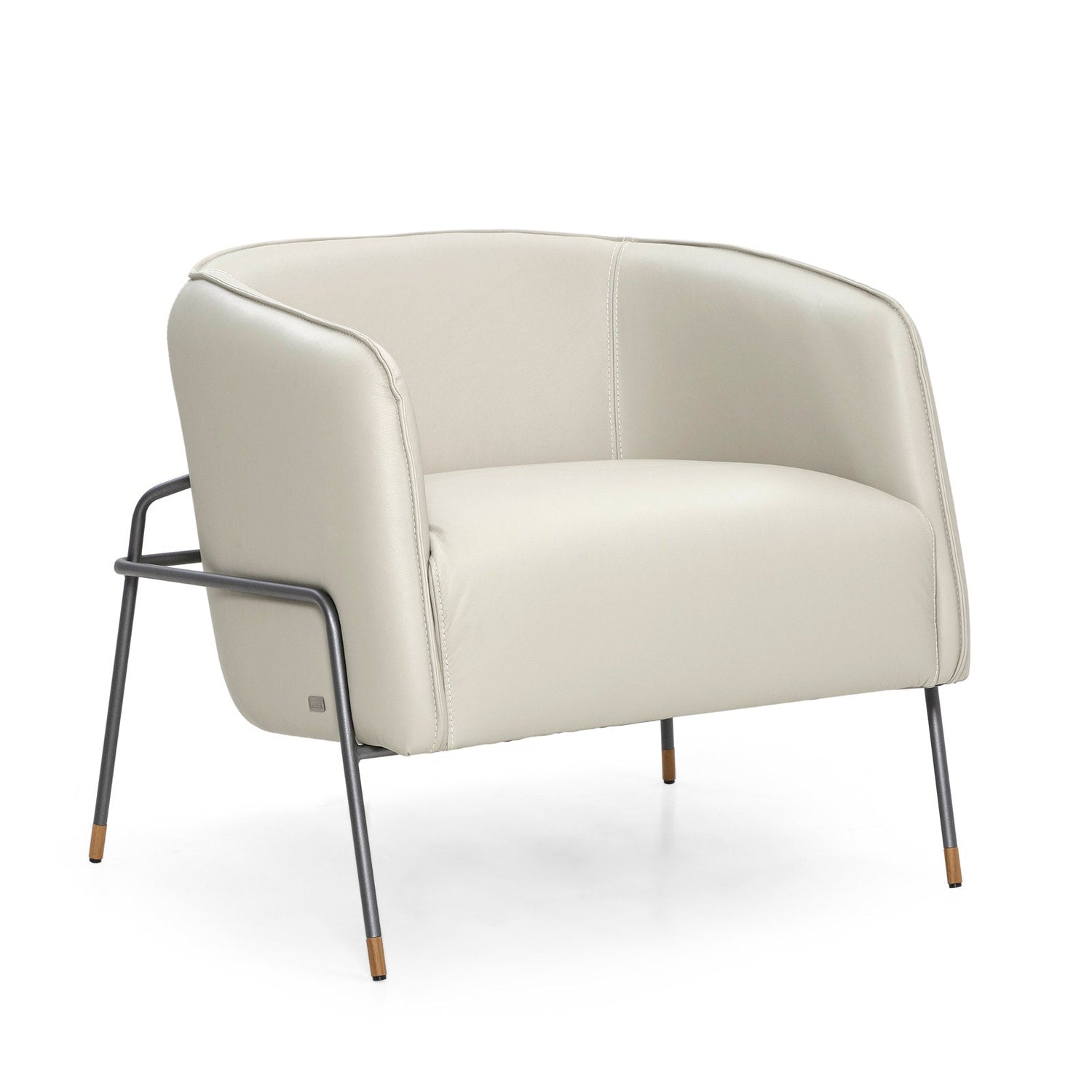 Uultis, Bella Metal Genuine Leather Armchair