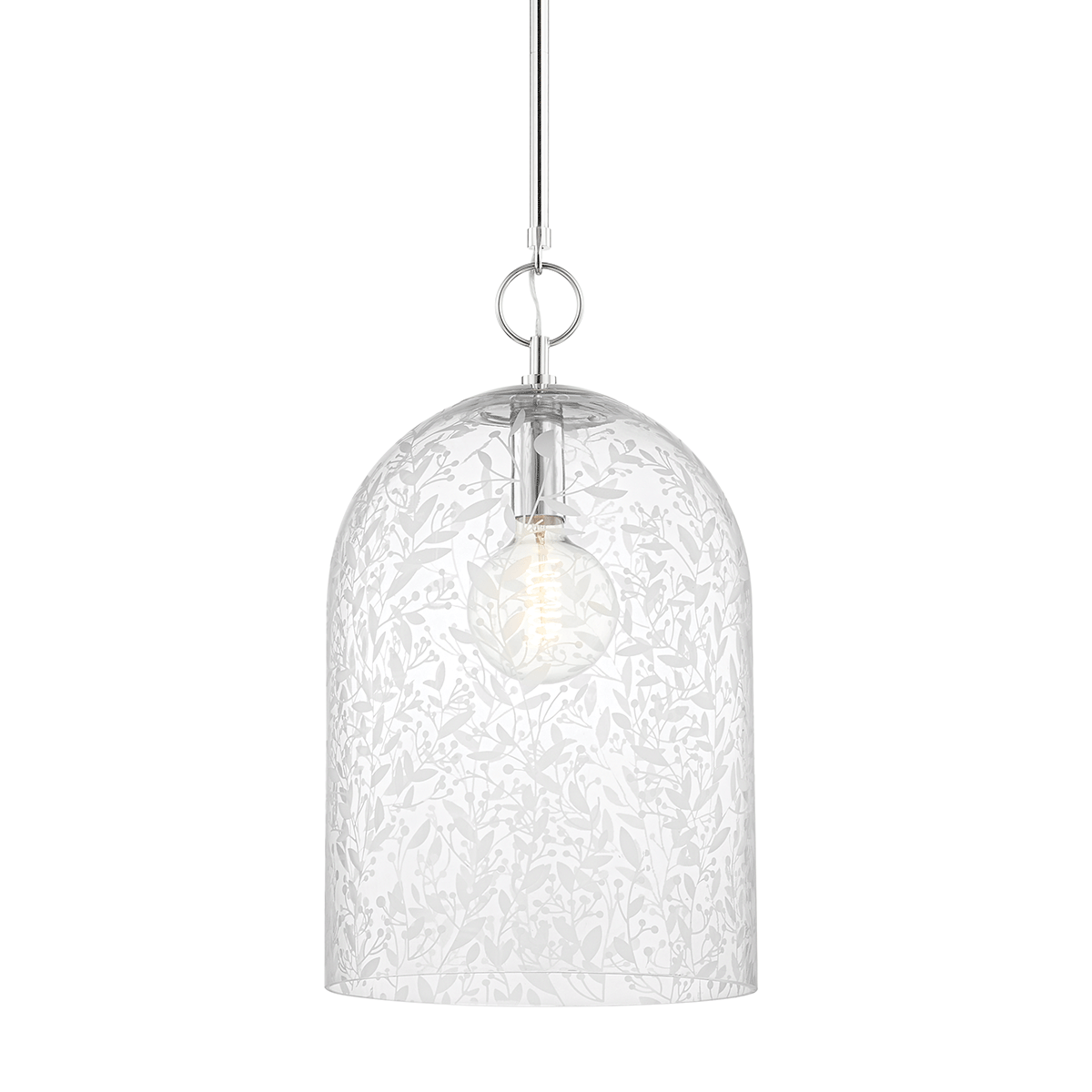 Hudson Valley, Belleville 1 Light Pendant - Large