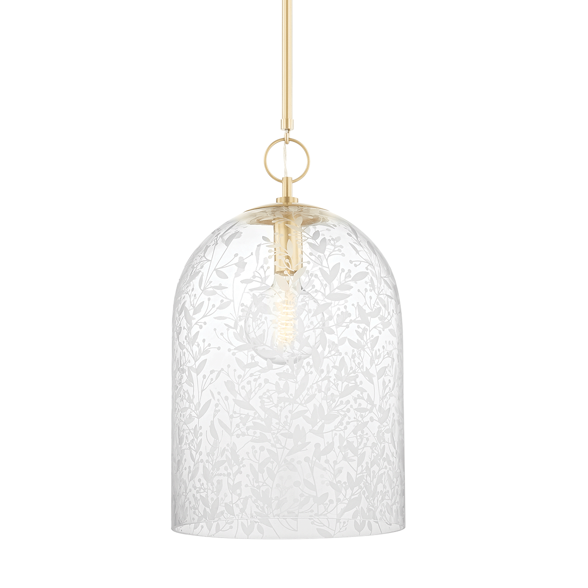 Hudson Valley, Belleville 1 Light Pendant - Large