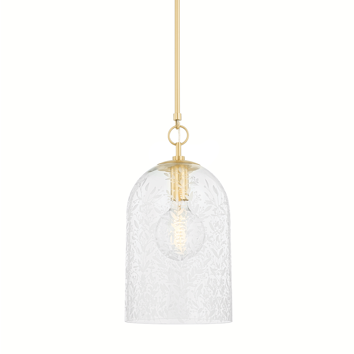 Hudson Valley, Belleville 1 Light Pendant - Small