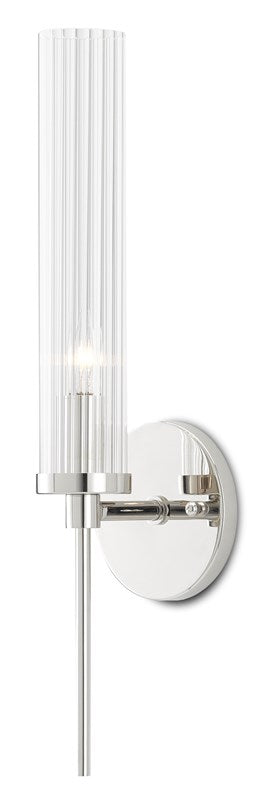 Currey, Bellings Nickel Wall Sconce