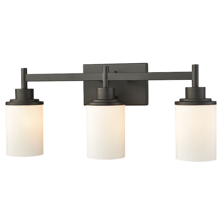 Elk Home, Belmar 22'' Wide 3-Light Vanity Light - Brushed Nickel