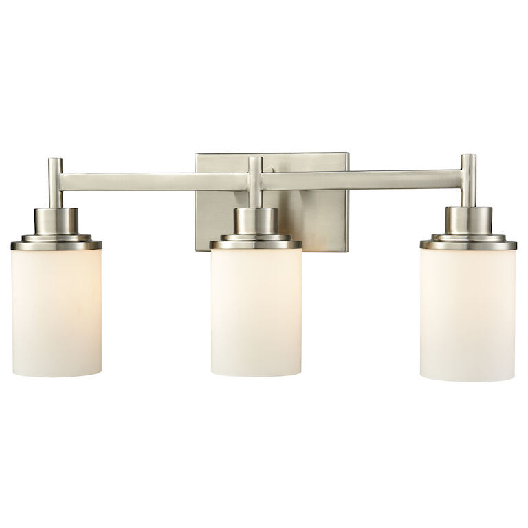 Elk Home, Belmar 22'' Wide 3-Light Vanity Light - Brushed Nickel