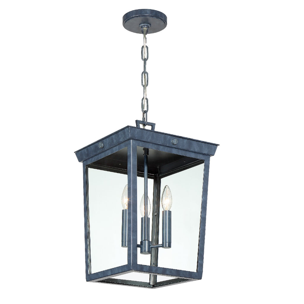 Crystorama Lighting Company, Belmont 3 Light Outdoor Pendant