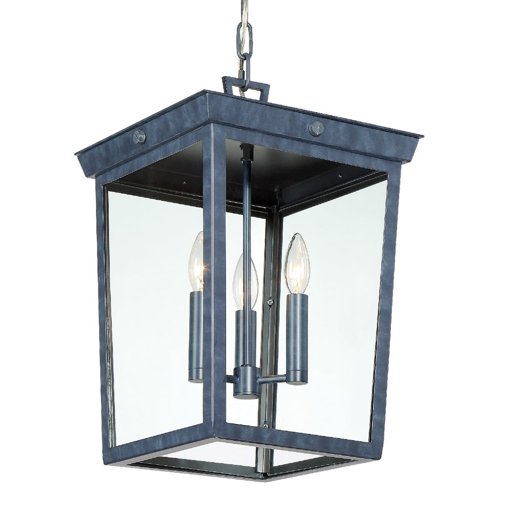 Crystorama Lighting Company, Belmont 3 Light Outdoor Pendant