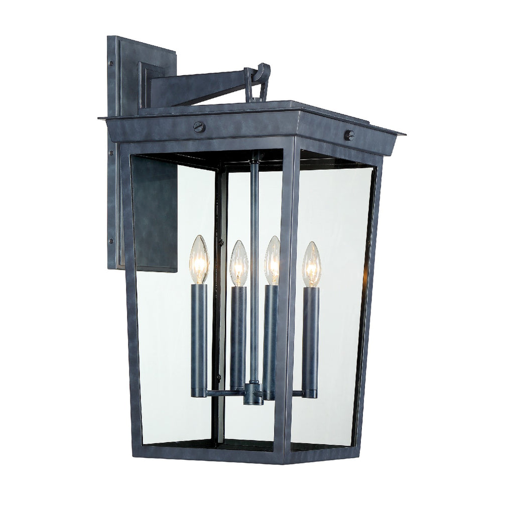 Crystorama Lighting Company, Belmont 4 Light Outdoor Wall Mount