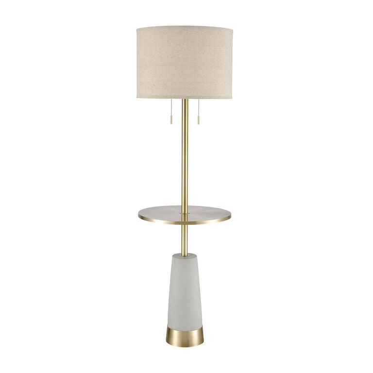 Elk Home, Below the Surface 63'' High 2-Light Floor Lamp