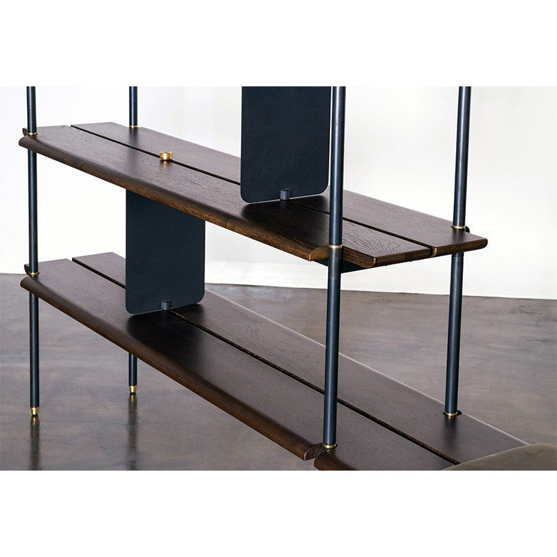 Nuevo, Bench Divider Modular Shelving by District Eight