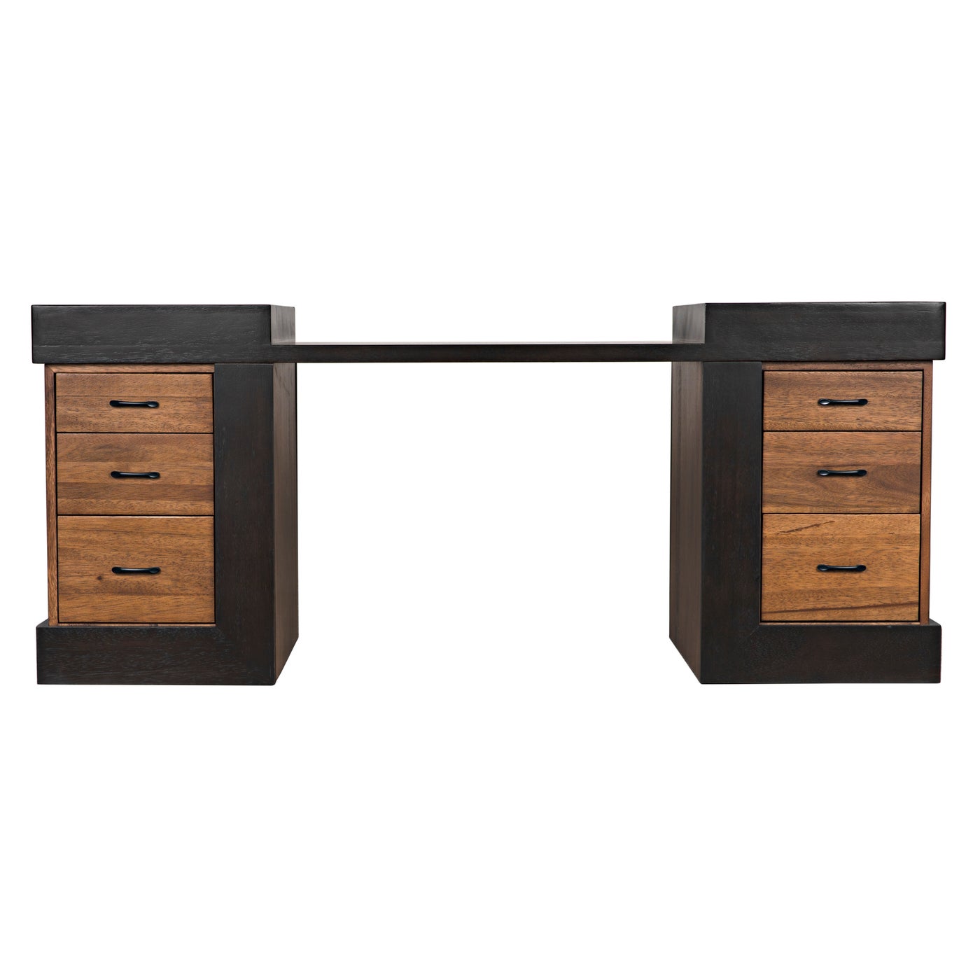 Noir, Bentley Desk - Dark / Ebony Walnut