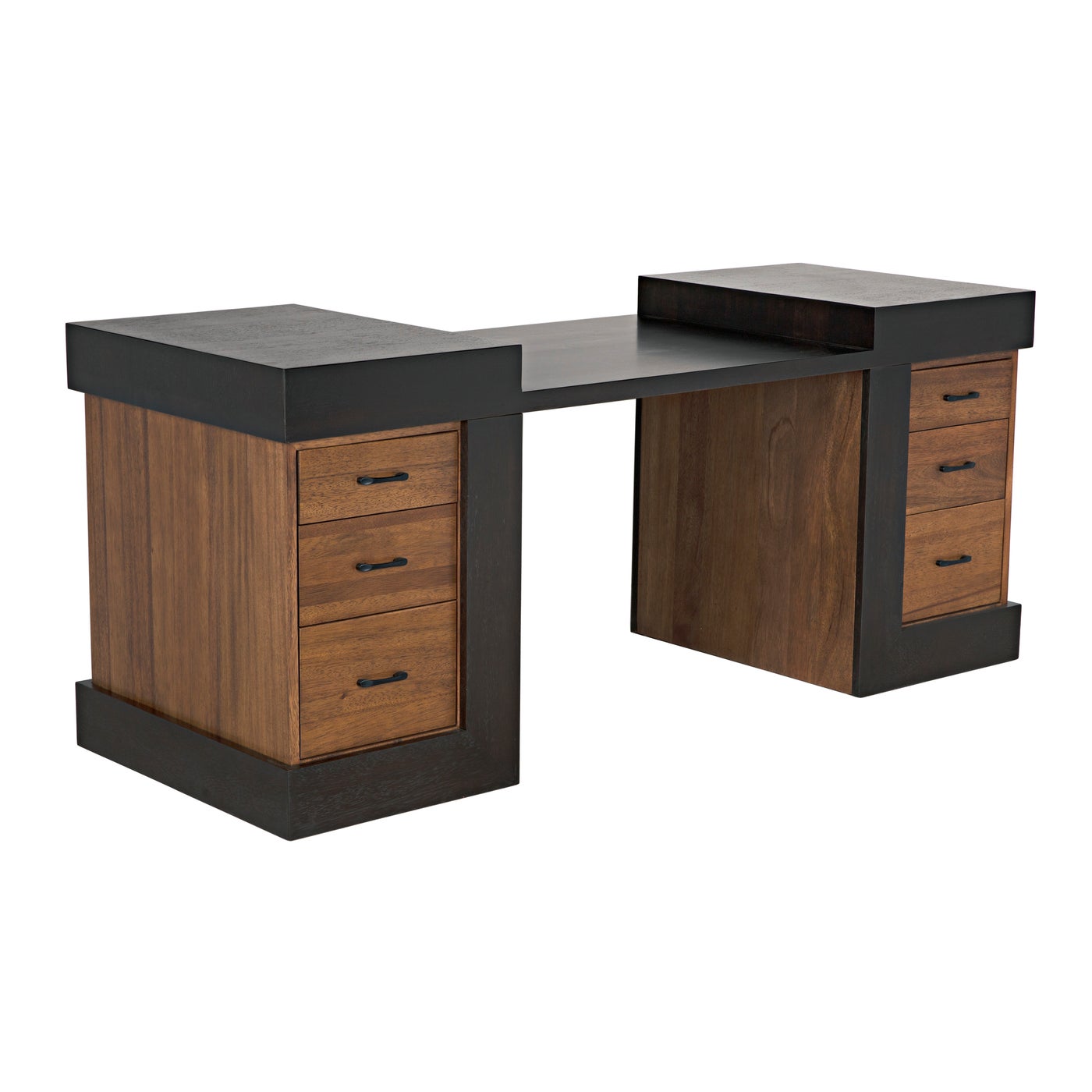 Noir, Bentley Desk - Dark / Ebony Walnut