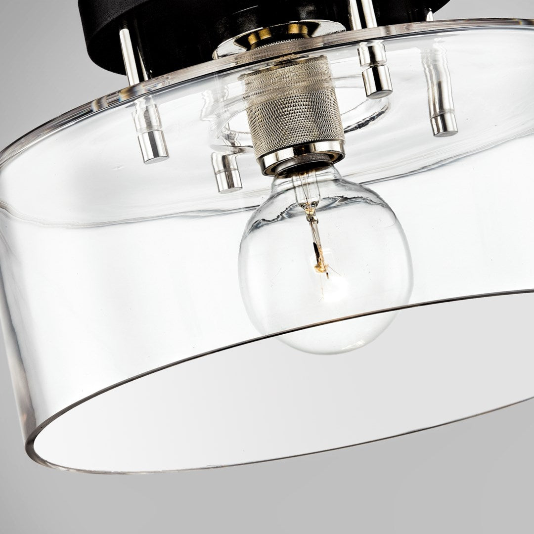 Troy Lighting, Bergamot Station 1 Lt Semi Flush