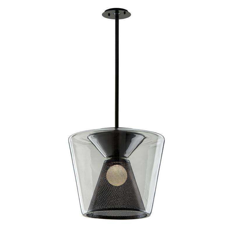 Troy Lighting, Berlin 1Lt Pendant Large Gun Metal