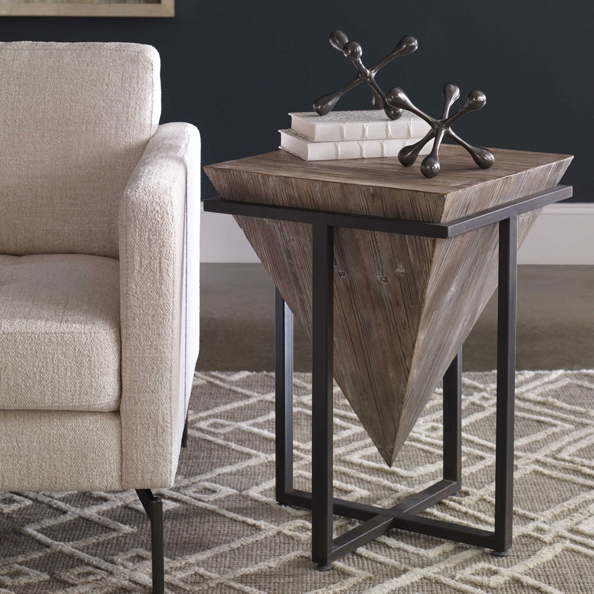 Uttermost, Bertrand Accent Table - Natural