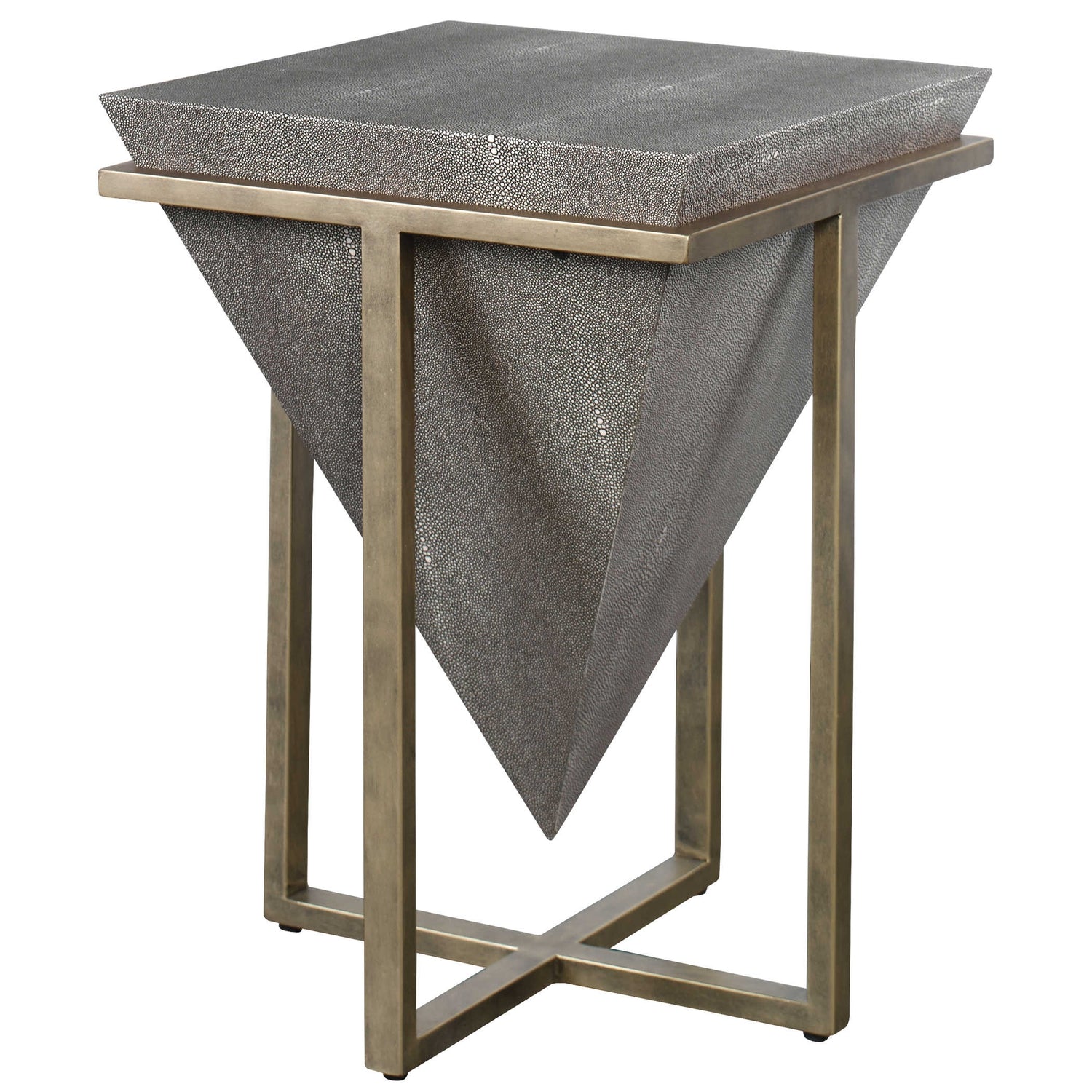 Uttermost, Bertrand Accent Table, Shagreen