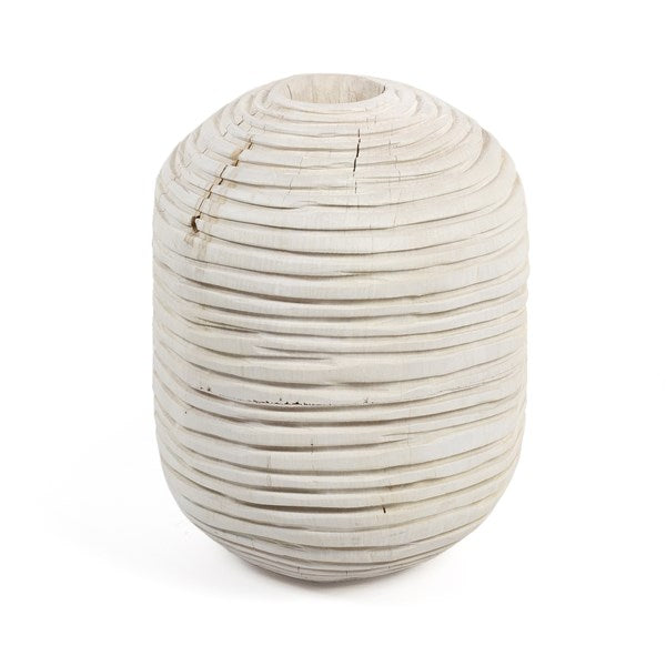 Four Hands, Beto Banded Vessel - Ivory