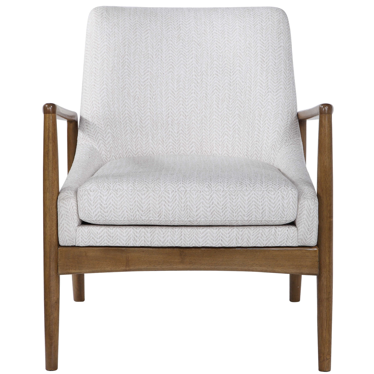 Uttermost, Bev White Accent Chair