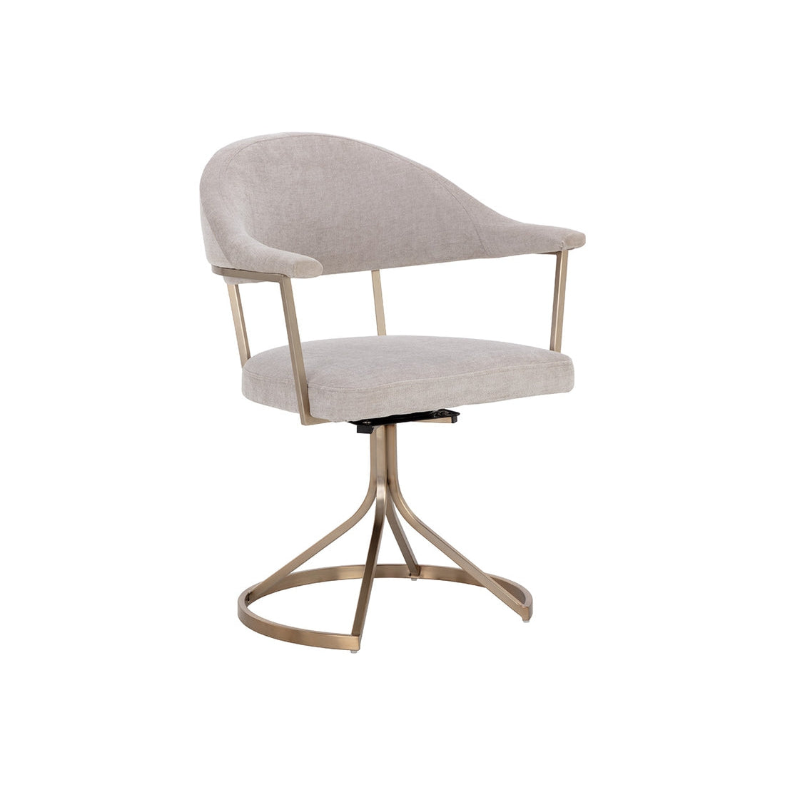 Sunpan, Bexley Swivel Dining Chair