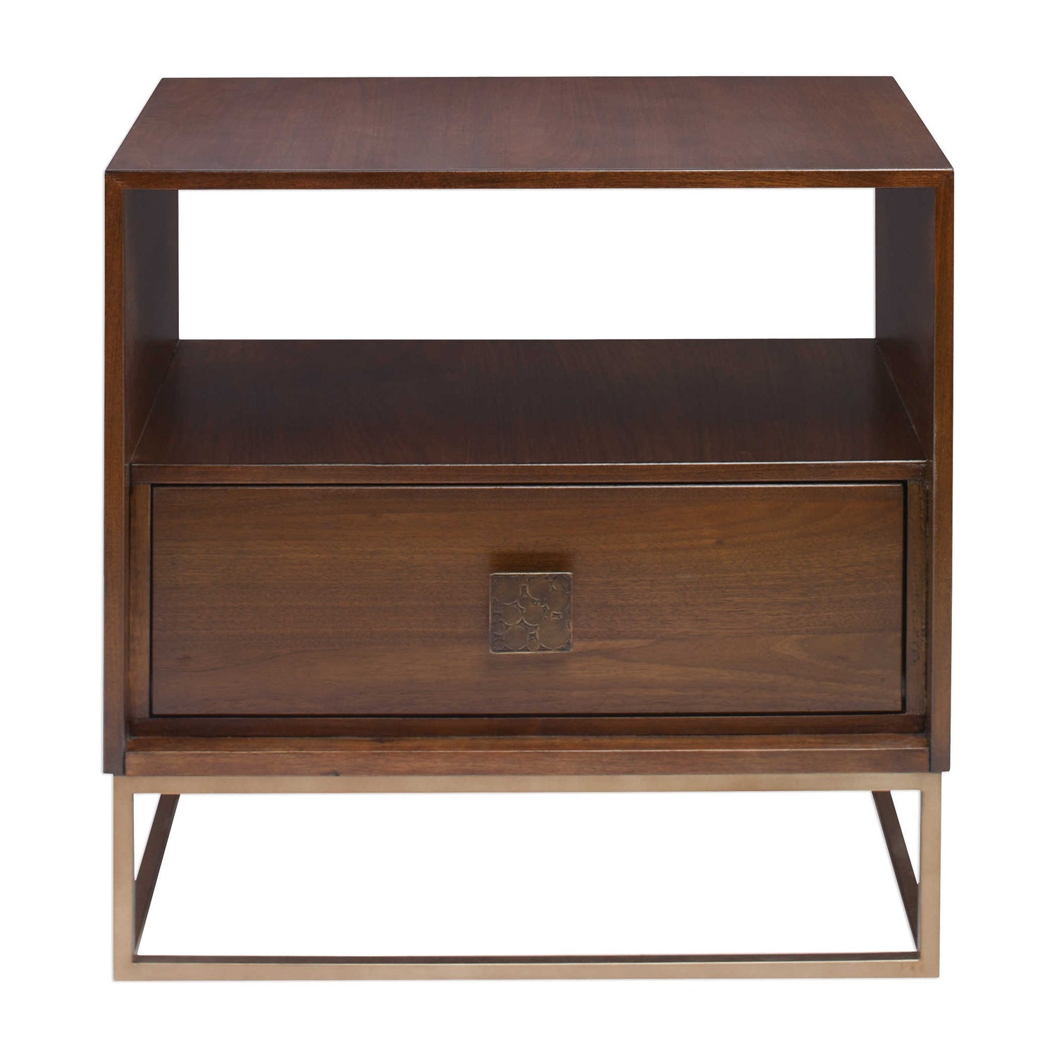 Uttermost, Bexley Walnut Side Table