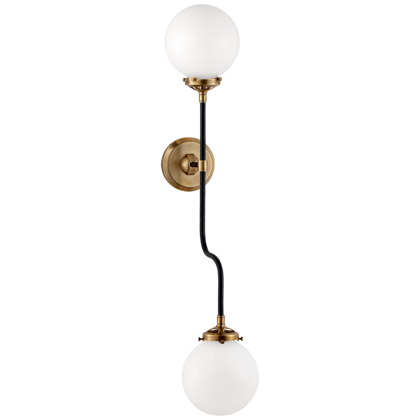 Visual Comfort, Bijou Double Wall Sconce