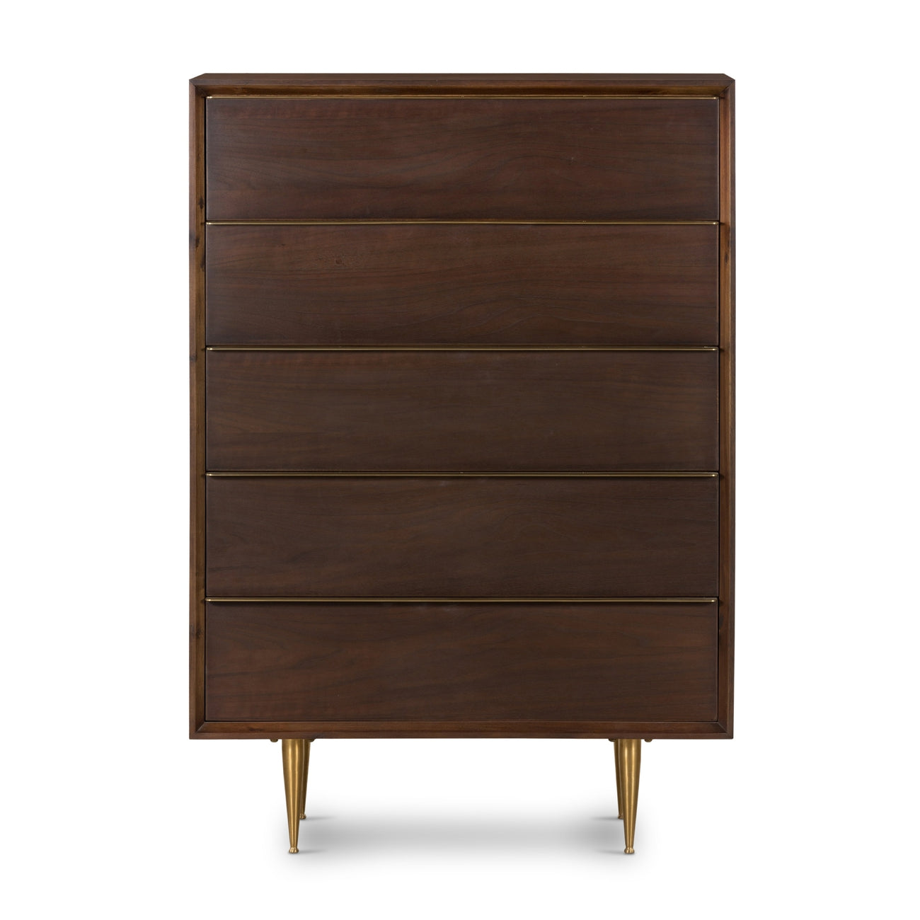 Four Hands, Billy 5 Drawer Dresser - Dark Walnut