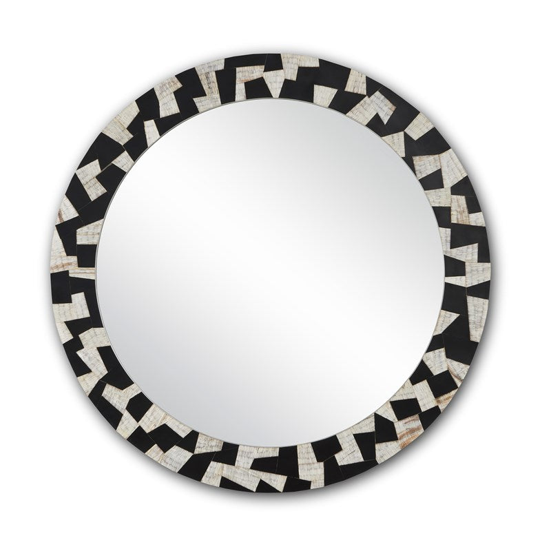 Currey, Bindu Round Mirror