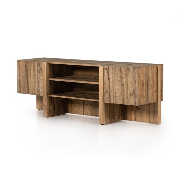 Four Hands, Bingham Media Console - Rustic Oak Veneer