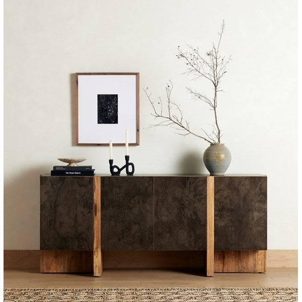 Four Hands, Bingham Sideboard - Rustic Oak Veneer