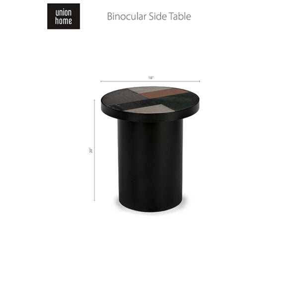 Union Home Furniture, Binocular Side Table