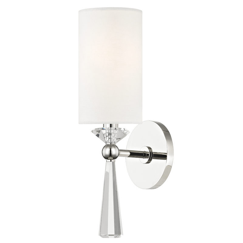 Hudson Valley, Birch 1 Light Wall Sconce