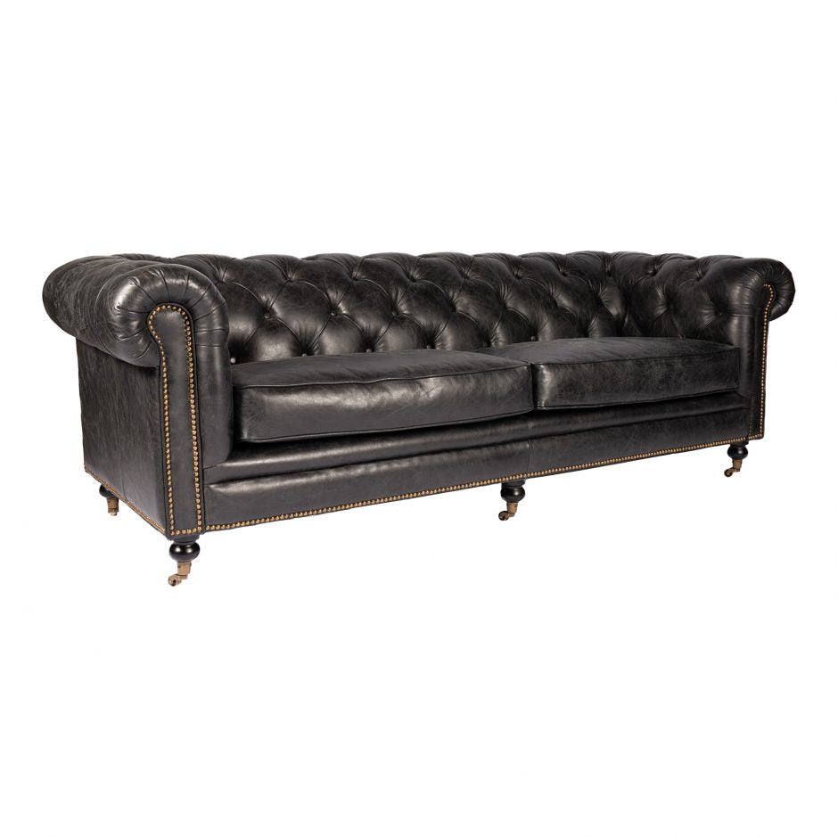 Moes, Birmingham Sofa Black