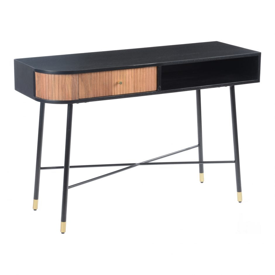 Moes, Black And Tan Console Table