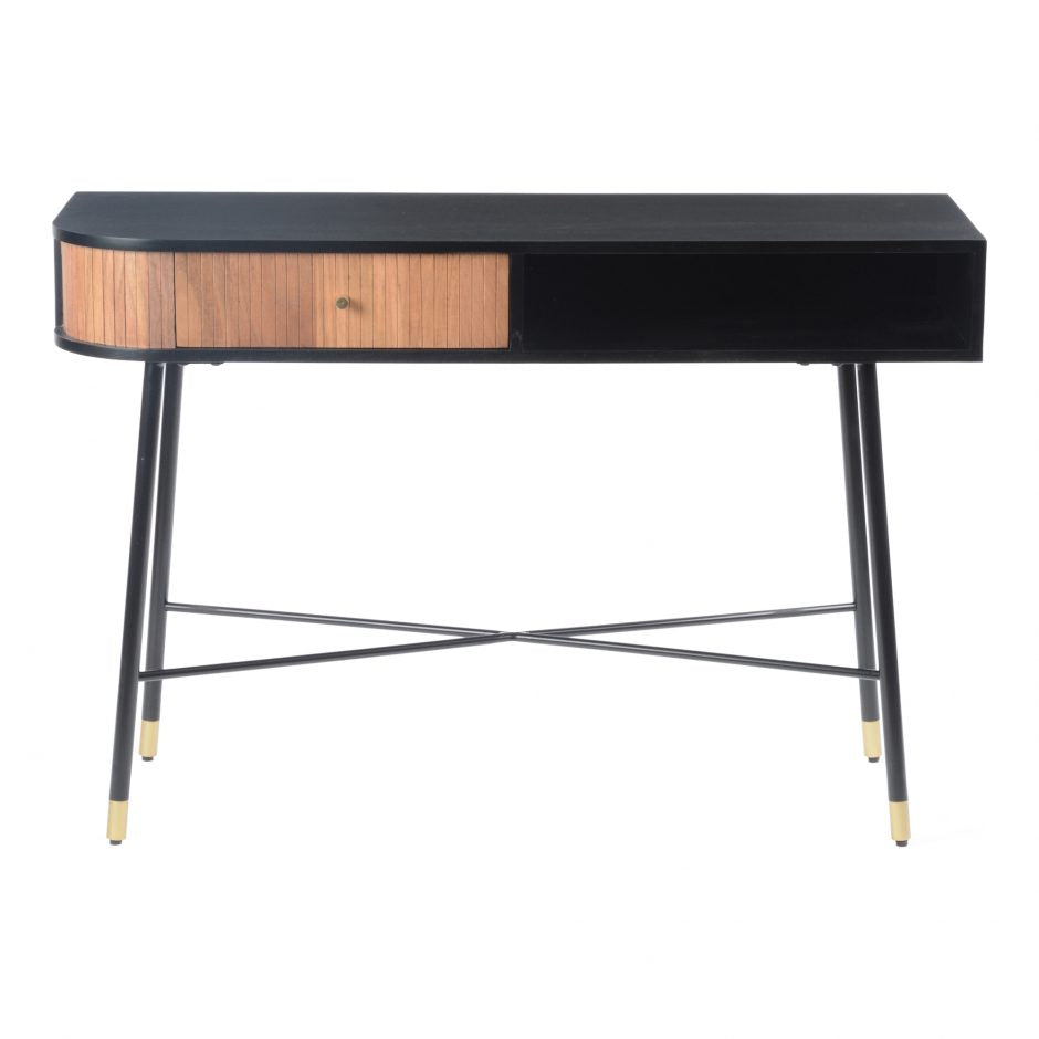 Moes, Black And Tan Console Table